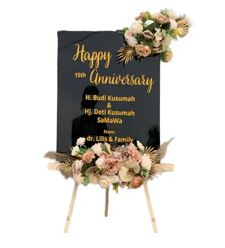 Papan Bunga Akrilik Mutihan